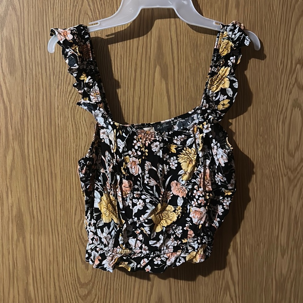 Lily Rose cropped tank top